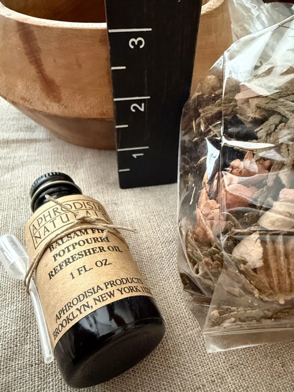 Organic Balsam Fir Oil Potpourri Kit